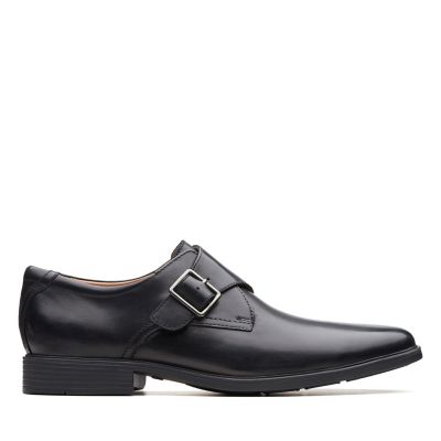 clarks monk strap shoes