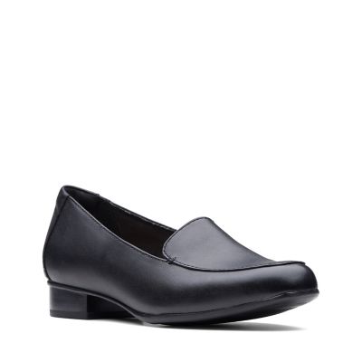 clarks juliet lora leather loafer