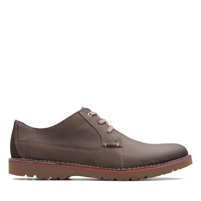 clarks brown leather shoes