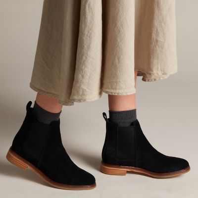 Clarkdale Arlo Black Suede - Clarks 