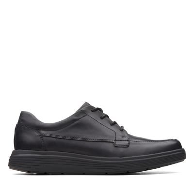 clarks black loafers mens