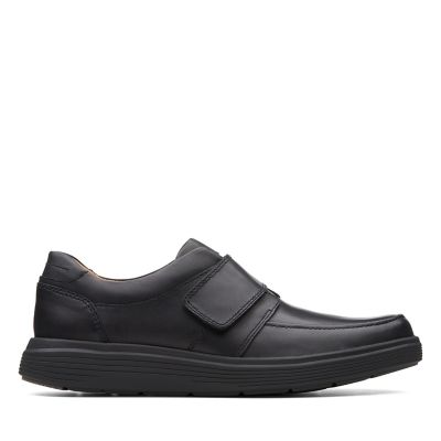 mens wide fitting trainers with velcro fastening