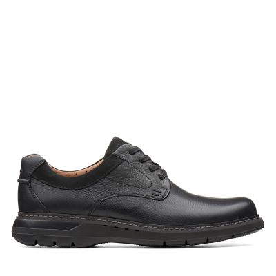 clarks structured shoes mens