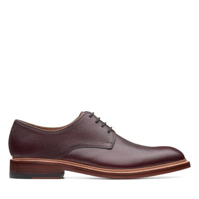 clarks shoes burgundy