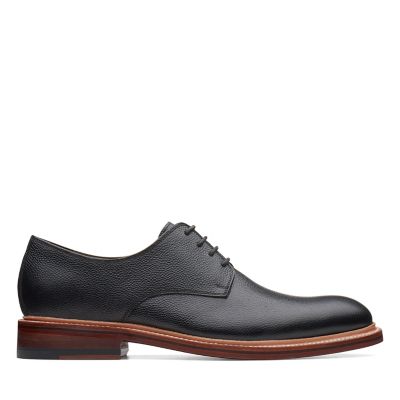 Somerville Low Black Tumbled Leather 