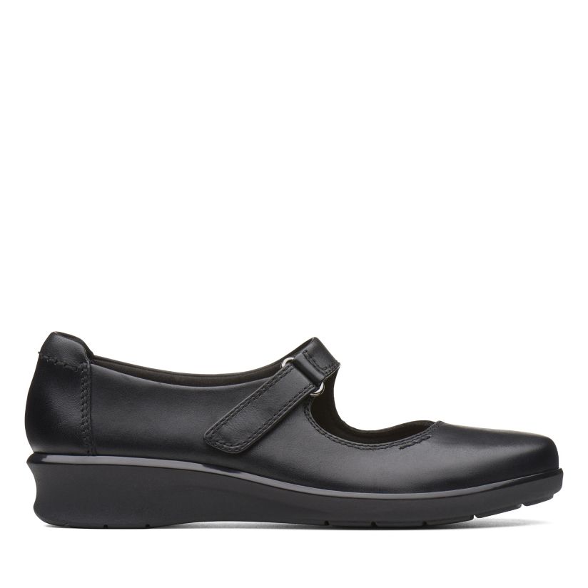 Women's Hope Henley Black Leather Shoes