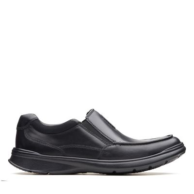 Cotrell Free Black Smooth Leather | Clarks