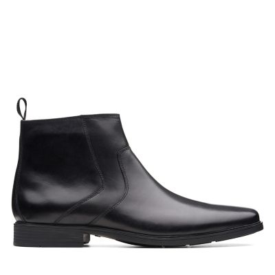 clarks mens boots with zipper