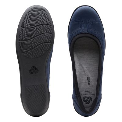 clarks ayla low navy