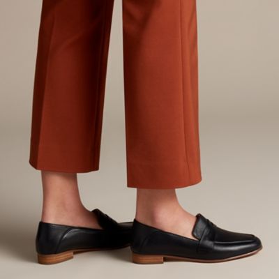 clarks pure iris black