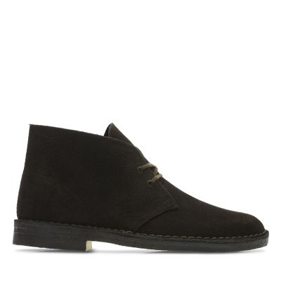 black suede desert boots