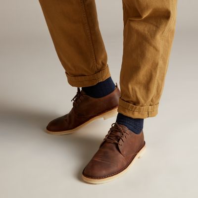 clarks desert london leather