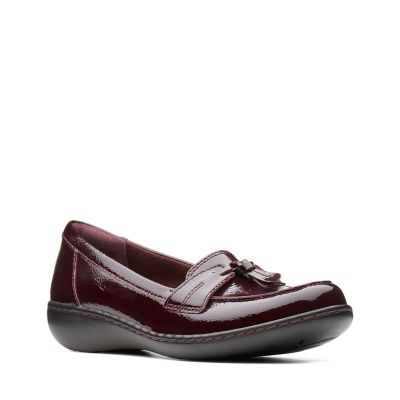 clarks ashland bubble burgundy