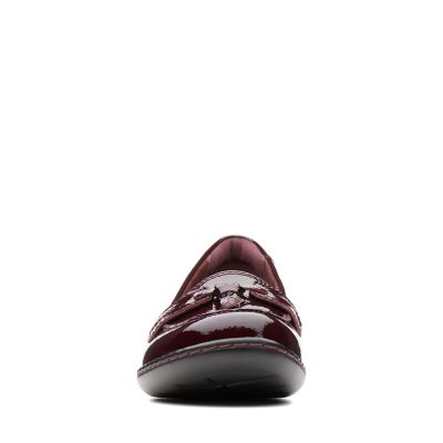 clarks ashland bubble burgundy