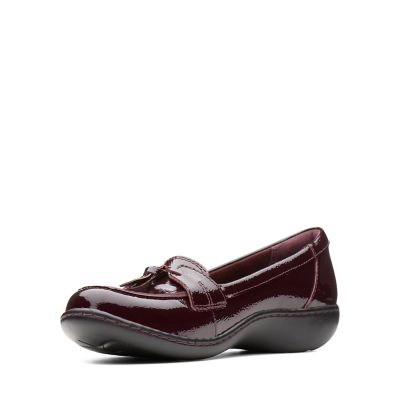 clarks ashland bubble burgundy