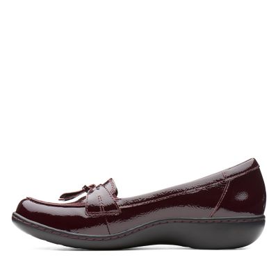 clarks ashland bubble burgundy