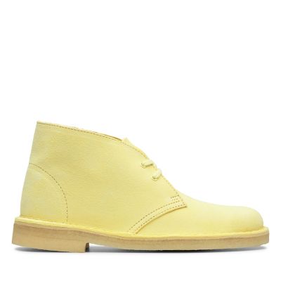 yellow clarks shoes