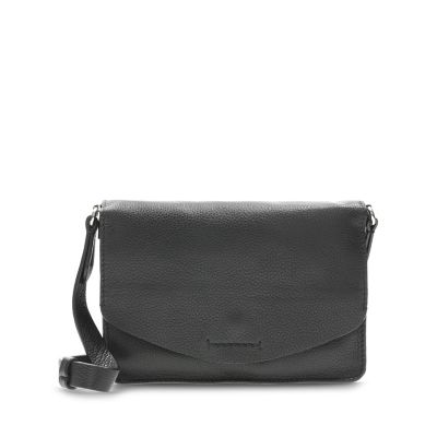 clarks black leather bag