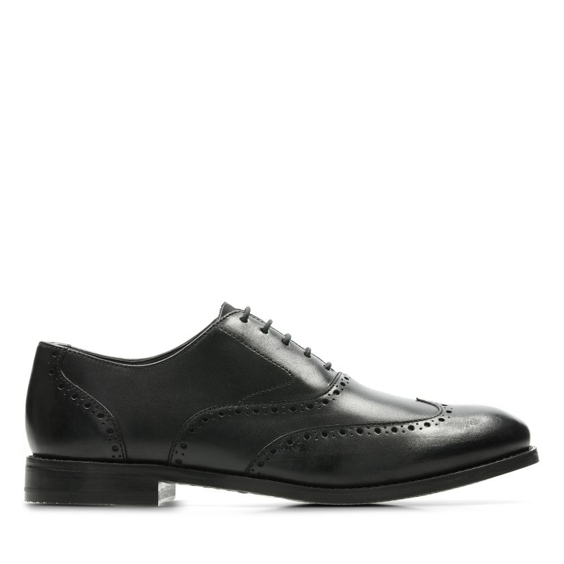 Mens Clarks Brogue Detailed Lace Up Shoes Edward Walk