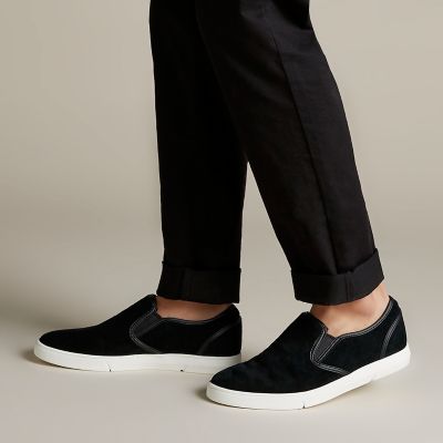 navy nubuck clarks