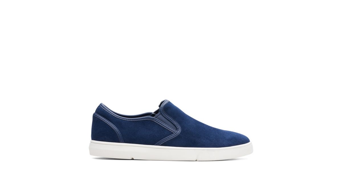Landry Step Navy Suede - Mens Shoes - Clarks® Shoes Official Site | Clarks
