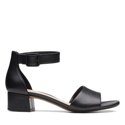 clarks block heel