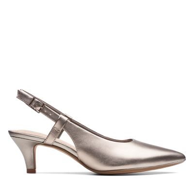 pewter slingbacks