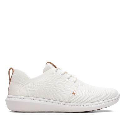 mens white clarks shoes