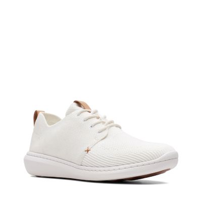 clarks step urban mix white