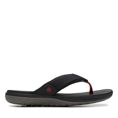 clarks flip flops on sale