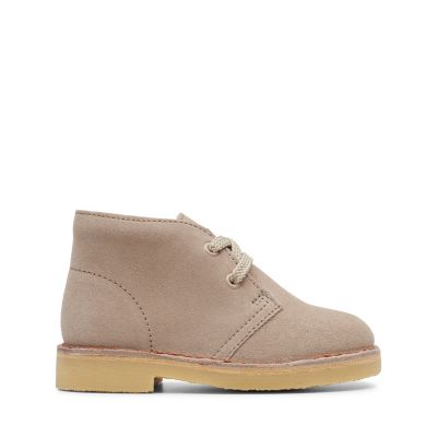 clarks boys brown shoes