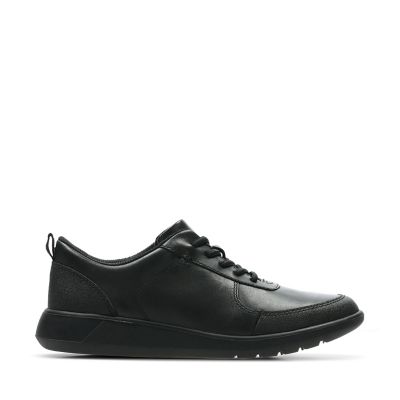 clarks elasticated shoes