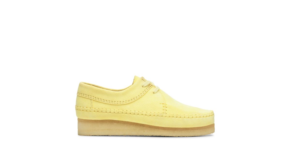 Weaver. Pale Yellow Womens Originals Clarks® Shoes Official Site