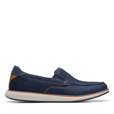 clarks suede moccasins