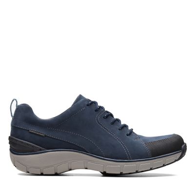 clarks men's wave walk trainers