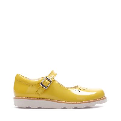 clarks sneakers kids yellow
