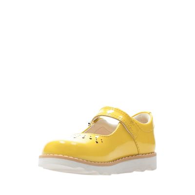 clarks sneakers kids yellow