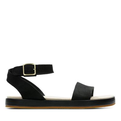 clarks black sandals 2014