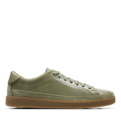 Nathan Craft Olive Leather | Clarks