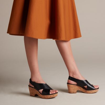 clarks women's maritsa lara wedge sandal