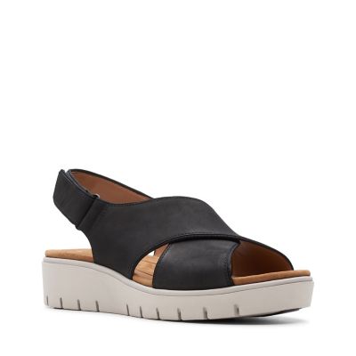 Un Karely Sun Black Nubuck - Womens 