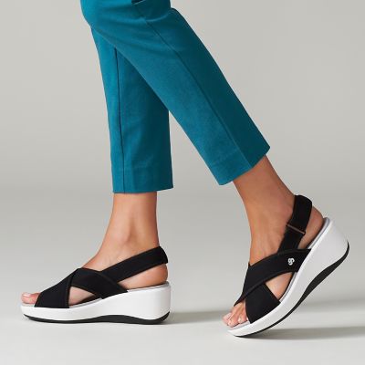 step cali cove wedge sandal