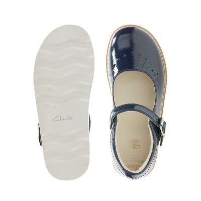 clarks crown jump navy