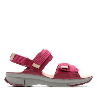 clarks pink sandals