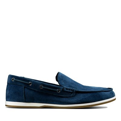 clarks leather moccasins