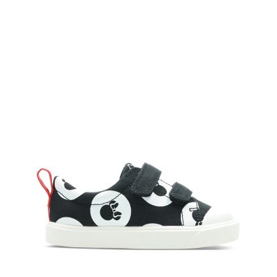 clarks minnie mouse toddler bow trainer
