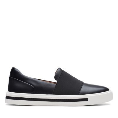 Un Maui Step Black Leather - Womens 