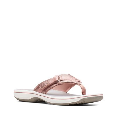 clarks breeze sea rose gold