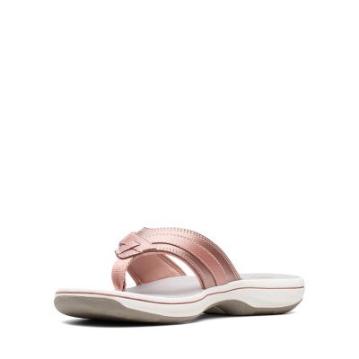 clarks rose gold sandals