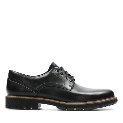 Batcombe Hall Black Leather - Mens Shoes - Clarks® Shoes Official Site ...